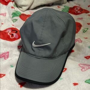 Nike Dark Gray Cap with Black Edge